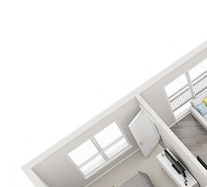 Two Bedroom Floor Plan - B2 Two Bedroom Floor Plan - B2